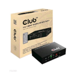 CLUB3D CSV-1381 COMMUTATORE SWITCH HDMI 3 SU 1 HDMIT 8K/60Hz 4K/120Hz BLACK