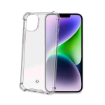 CELLY APPLE iPHONE 15 COVER IN TPU + POLICARBONATO ANGOLI RINFORZATI TRASPARENTE