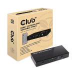 CLUB3D HDMI 2.0 4K 60HZ UHD SWITCH BOX 4 PORTS BLACK