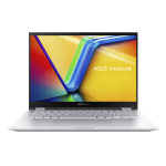 NOTEBOOK ASUS VIVOBOOK S 14 FLIP TP3402VA-LZ326W 14" WUXGA TOUCH SCREEN i3-1315U 3.3GHz RAM 8GB-SSD 512GB NVMe-WI-FI 6E-WIN 11 HOME ARGENTO (90NB10W2-M00CE0)