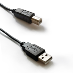 CAVO ATLANTIS USB 2.0 A TO USB B, M/M, 1,8MT, (TIPO STAMPANTE), NERO, P019-UB2-ABMM-2