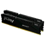 KINGSTON FURY BEAST KIT MEMORIA RAM 2x32GB TOT 64GB 5.600MHz TIPOLOGIA DIMM TECNOLOGIA DDR5