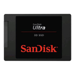 SANDISK ULTRA 3D SSD 4.000GB SATA III 2.5" 3D NAND LETTURA 560 MB/s 95000 IOPS SCRITTURA 520 MB/s 84000 IOPS