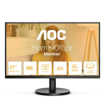 MONITOR AOC LED 27" Wide 27B3HMA2 VA 1920x1080 4ms 250cd/mq 3.000:1(20.000.000:1) 2x2W MM VGA HDMI