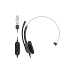 Cisco Headset 321 Cuffie con microfono over ear cablato USB-A nero carbonio