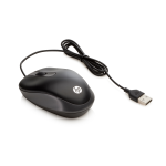 HP Travel Mouse ottica 3 pulsanti cablato USB