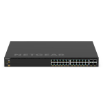 NETGEAR M4350 Series M4350-24G4XF - Switch - L3 - gestito - 24 x 10/100/1000 (PoE+) + 4 x SFP+ - flusso d'aria da anteriore a posteriore - montabile su rack - PoE+ (720 W)