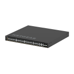 NETGEAR M4350-44M4X4V - Switch - L3 - gestito - 44 x 100/1000/2.5G (PoE++) + 4 x 100/1000/2.5/5/10G (PoE++) + 4 x 25 Gigabit SFP28 - flusso d'aria da anteriore a posteriore - montabile su rack - PoE++ (3314 W)