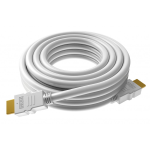 VISION Professional installation-grade HDMI cable - 4K - HDMI version 2.0 - gold plated connectors - ethernet - HDMI (M) to HDMI (M) - outer diameter 7.3 mm - 28 AWG - 2 m - white