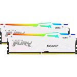 KINGSTON FURY BEAST WHITE RGB EXPO 32GB 2 x 16GB DDR5 6.000MHz CL36 DIMM