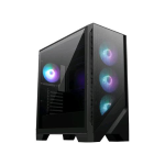 MSI MAG FORGE 320R AIRFLOW CASE MICRO TOWER micro ATX, Mini-ITX VETRO TEMPERATO NERO