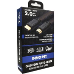 Inno-Hit Cavo HDMI Piatto 4K HDR 2m Nero