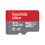 SanDisk Ultra Scheda di memoria flash (adattatore microSDHC per SD in dotazione) 32GB - A1 / UHS-I U1 / Class10 - UHS-I microSDHC
