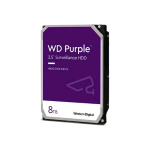 WESTERN DIGITAL PURPLE WD85PURZ HDD 8.000GB INTERNO 3.5" SATA III BUFFER 256 MB 5.400 rpm