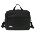 BORSA PER NOTEBOOK ATLANTIS P004-KL12-A0-16 da 15,6" Cinghia a tracolla con poggia spalle, tasca porta oggetti e porta documenti, Nero