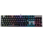 Itek x10 tastiera gaming meccanica switch blu 104 tasti rainbow led con 12 modalita`