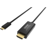 VISION Professional installation-grade USB-C to HDMI cable - 4K @ 60 Hz - USB-C 3.1 (M) to HDMI (M) - outer diameter 4.5 mm - 32 AWG - 2 m - black