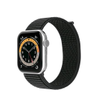 CELLY APPLE WATCH CINTURINO IN VELCRO CHIUSURA RAPIDA CON SISTEMA A STRAPPO COMPATIBILE CON APPLE WATCH 42/44/45 mm NERO