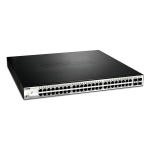 D-LINK SWITCH EASYSMART 52 PORTE GIGABIT POE 370W 4 SLOT SFP/COMBO 19 RACKMOUNT