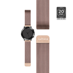 CINTURINO ENERGYFIT MAGLIA MILANESE ST10/ST20 20MM ROSE GOLD