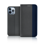 CUST. BOOK D-MOOD PER APPLE IPH 13 PRO DARK GREY/BLUE