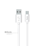 CAVI CAVO USB TYPE-C 25W 60 CM. WHITE