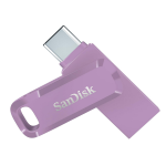 SanDisk Ultra Dual Drive Go - Chiavetta USB - 64 GB - USB 3.2 Gen 1 / USB-C - lavanda