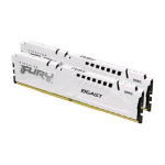 KINGSTON FURY BEAST WHITE XMP KIT MEMORIA RAM 2x 16GB TOT 32GB 6.000MHz TIPOLOGIA DIMM TECNOLOGIA DDR5 CAS 40