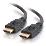 C2G 2m High Speed HDMI Cable with Ethernet - 4K - UltraHD - Cavo HDMI con Ethernet - HDMI maschio a HDMI maschio - 2 m - nero - per Microsoft Surface Hub 2S 50"