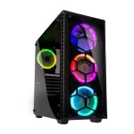 KOLINK OBSERVATORY ARGB MIDDLE TOWER VETRO TEMPERATO NO POWER MINITX/MATX/ATX/E-ATX