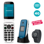 CELLULARE EASYTECK S400 2,8"/1.4" FOLD 4G VoLTE GPS+SOS BAND BLUE