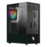 CASE MID-TOWER NO PSU NEXUS P100 BK 2USB3 1USB2 VETRO TEMPERATO RGB FAN