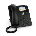 TELEFONO SNOM D717 W/O PS BLACK