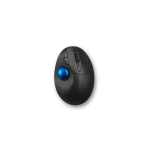 Kensington Pro Fit Ergo TB450 - Trackball - ergonomico - ottica - 7 pulsanti - senza fili - Bluetooth, 2.4 GHz - ricevitore wireless USB