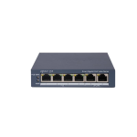 HIKVISION SWITCH L2, SMART MANAGED, 4 GIGABIT RJ45 POE PORTS, 2 GIGABIT RJ45 PORT, 802.3AF/AT, POE P