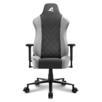 SHARKOON SEDIA GAMING SGS30 FABRIC IN TESSUTO DIMENSIONI COMFORT NERO E BIANCO