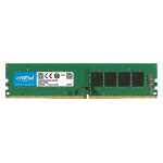 Crucial - DDR4 - modulo - 4 GB - DIMM 288-PIN - 2400 MHz / PC4-19200 - CL17 - 1.2 V - senza buffer - non ECC