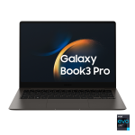 NOTEBOOK SAMSUNG GALAXY BOOK 3 PRO 14" INTEL CORE I7-1360P 16GB INTEL IRIS XE GRAPHICS 512GB WQXGA WINDOWS 11 HOME