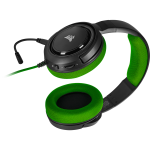 Corsair HS35 Green Cuffie con Microfono jack3.5 PC/XboxOne/PS4/Mobile