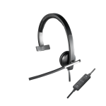 Logitech USB Headset Mono H650e - Cuffie con microfono - over ear - cablato