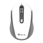 NGS White Haze Mouse Ottico 1600Dpi Wireless Nero/Bianco