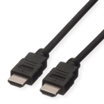 ROLINE GREEN HDMI HIGH SPEED CABLE + ETHERNET, M/M, BLACK, 2M