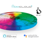 Homcloud Striscia LED RGB + Bianco caldo wi-fi Kit dimmerabile 3m