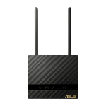 Asus 4G-N16 Router 4G Wireless N 300Mbps Banda singola Nero