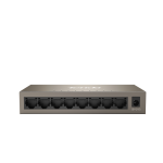 SWITCH TENDA TEG1008M v.2 8P LAN GIGABIT DESKTOP 10/100/1000Mbps RJ45 9-12V DC Input CASE METALLICO