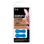 Duracell Batterie Acustiche Medical ActiveAir DA675 1Cnf/6pz