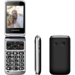 CELLULARE MAJESTIC TLF SILENO 82 FLIP 2.8" DUAL SIM BLACK SENIOR PHONE