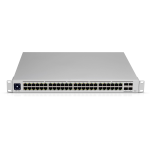 UBIQUITI SWITCH 48 PORTE LAN GIGABIT Gen2 Layer 2 and Layer 3, 4P 10G SFP+, USW-PRO-48-EU