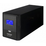 TECNO UPS 1200VA 500W 3 USCITE BIVALENTI FUNZIONE AC RESTART DISPLAY LCD