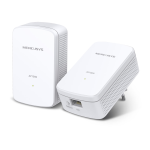 Powerline Mercusys Homeplug AV2 fino a 1000Mbps - MP500KIT